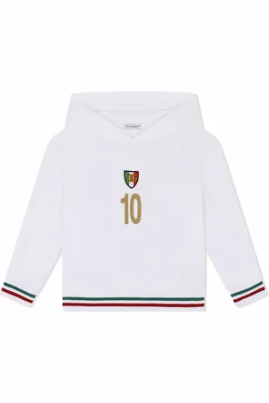 Dolce & Gabbana Fodbold-top hættetrøje med logo