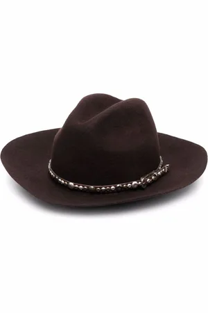 Golden Goose Hat med nitteudsmykket rem