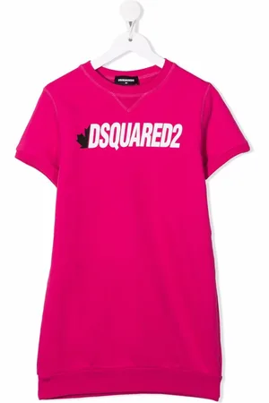 Dsquared2 T-shirt-kjole med logotryk