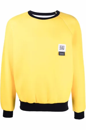 Fumito Ganryu Sweatshirt i bomuldsblanding med logomærke