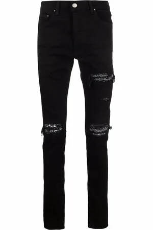 AMIRI Jeans med smal pasform og slitageeffekt