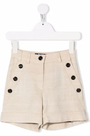 Balmain Højtaljede korte shorts