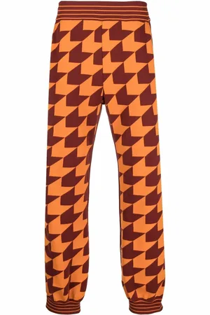 Marni Joggingbukser i chevron-jacquard