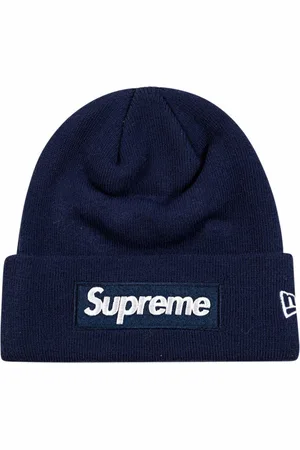 Supreme New Era hue med kasseformet logo