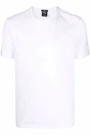 HUGO BOSS Kortærmet T-shirt med rund hals