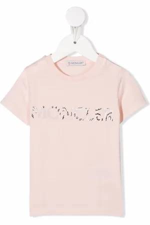 Moncler Kortærmet T-shirt med logotryk