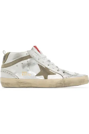 Golden Goose Laminerede Mid-Star sneakers