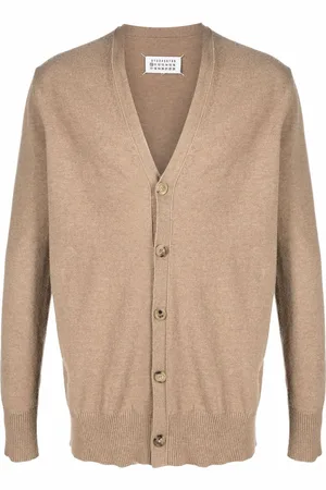 Maison Margiela Langærmet cardigan med V-hals
