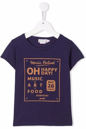 BONPOINT T-shirt med korte ærmer og grafisk tryk