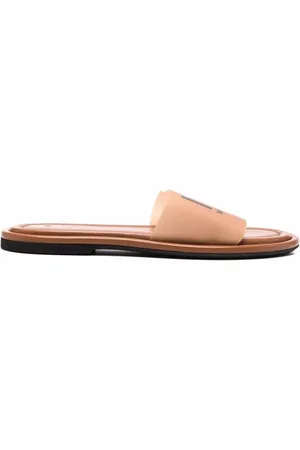 Nº21 Flade sandaler med logotryk