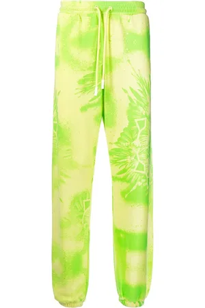 MARCELO BURLON Joggingbukser med Kaleidoscope Wings-tryk