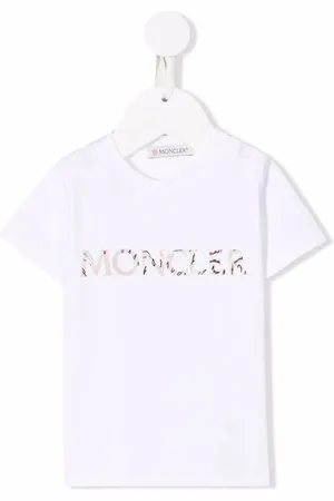Moncler T-shirt med logotryk