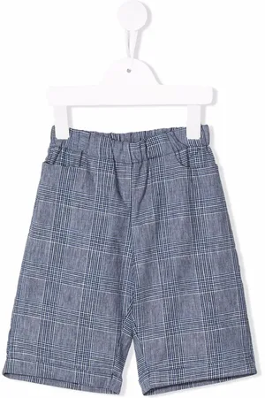 LA STUPENDERIA Ternede shorts med elastisk talje