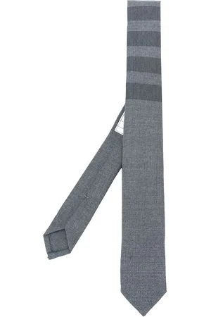 Thom Browne Klassisk slips med 4-Bar-detalje