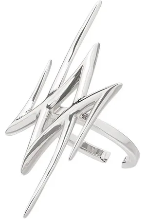 SANKUANZ Spike ring med logo
