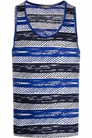 Issey Miyake Stribet tanktop fra 1980