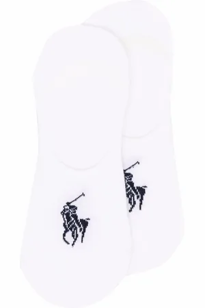 Ralph Lauren Strømper med logotryk, 3-pak
