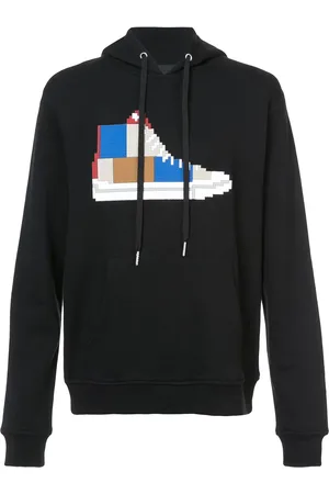 MOSTLY HEARD RARELY SEEN Patchwork-hættetrøje med sneaker
