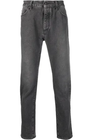 Palm Angels Jeans med lige ben og logotryk