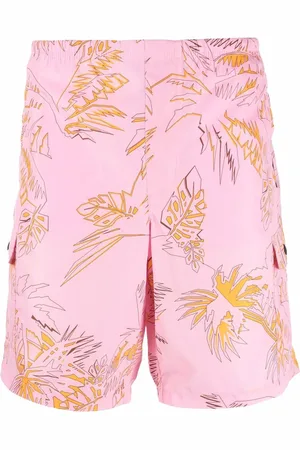 Palm Angels Badeshorts med abstrakt palmetryk