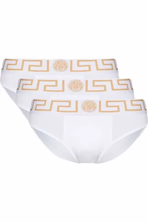 VERSACE Underbukser med logo i taljen, 3-pak