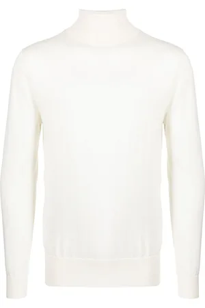 N.PEAL Sweatshirt i kashmir med rullekrave