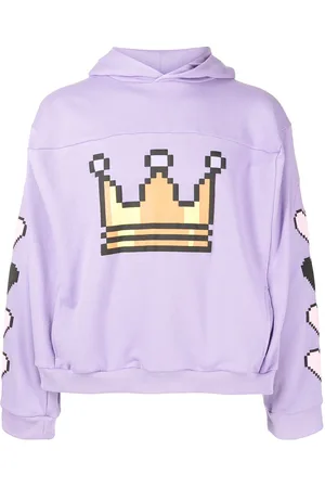 Natasha Zinko Pixel Crown Box hættetrøje