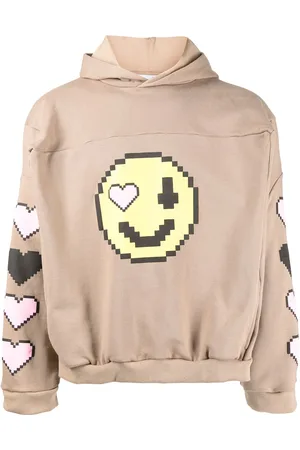 Natasha Zinko Hættetrøje med pixeleret smiley