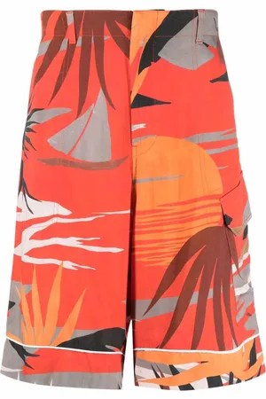 Palm Angels Cargo-shorts med grafisk tryk