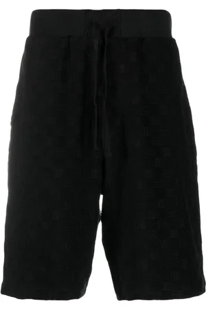AMBUSH Træningsshorts i frotté-finish med monogram
