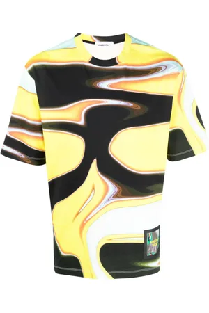 AMBUSH T-shirt med abstrakt tryk