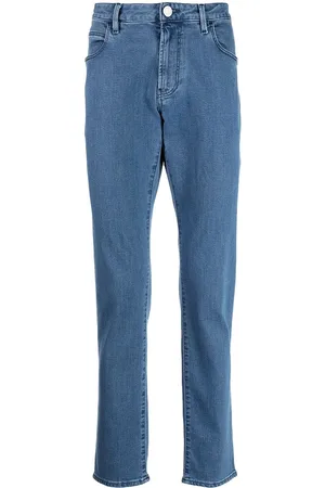 Giorgio Armani Jeans med lige ben og lav talje