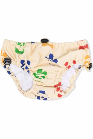 Mini Rodini Bikiniunderdel med panda-tryk
