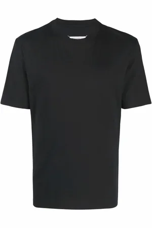 Maison Margiela T-shirt med logo med fire sting