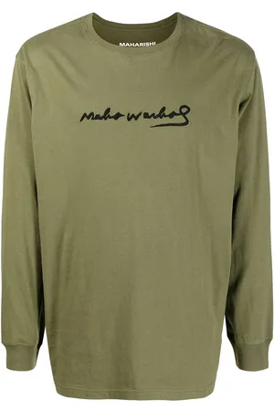 Maharishi T-shirt med logotryk