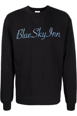 BLUE SKY INN Sweater med broderet logo