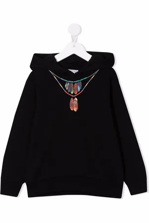 MARCELO BURLON Pullover-hættetrøje med grafisk tryk