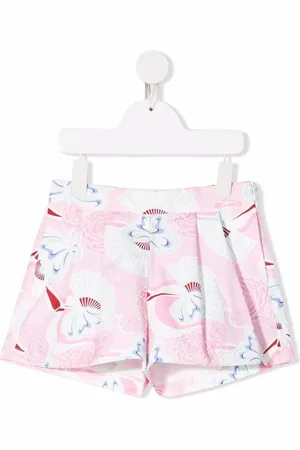 Simonetta Shorts med blomstertryk
