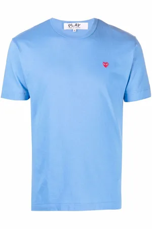 Comme des Garçons Kortærmet T-shirt med logomærke