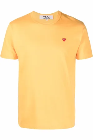 Comme des Garçons Kortærmet T-shirt med logomærke