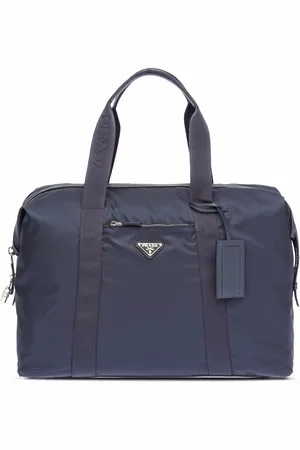 Prada Re-Nylon holdall-taske med trekantet logo
