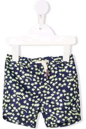BONPOINT Badeshorts med paisley-mønster og løbesnor