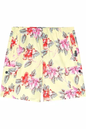 Palm Angels Cargo-badeshorts med hibiscus-tryk