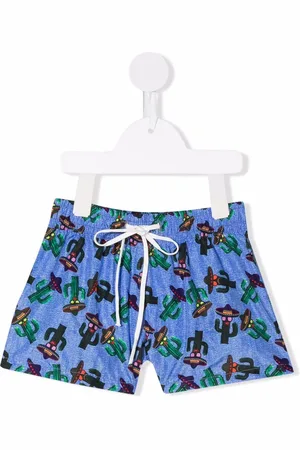 SIOLA Badeshorts med festligt tryk