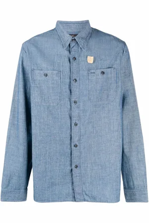 Ralph Lauren Denimskjorte med knaplukning