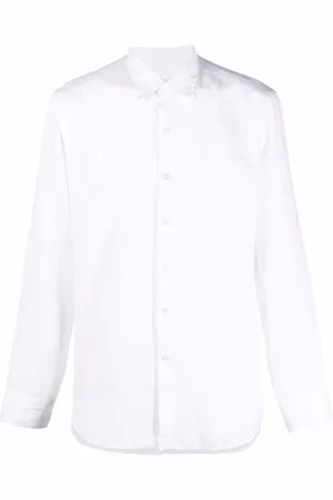 PENINSULA SWIMWEAR Skjorte med spids krave og knapper