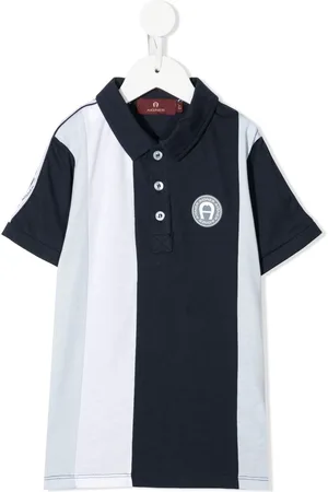Aigner Stribet polo med logomærke