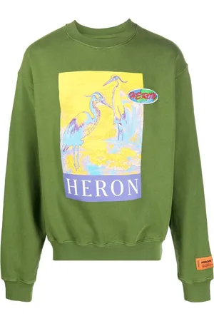 Heron Preston Sweatshirt med logotryk