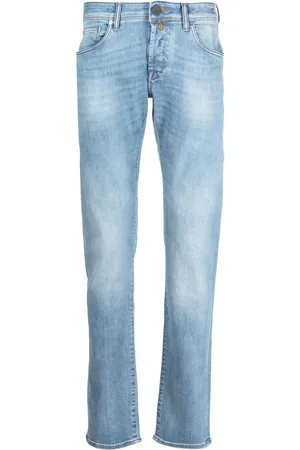 Incotex Vaskede jeans med smal pasform