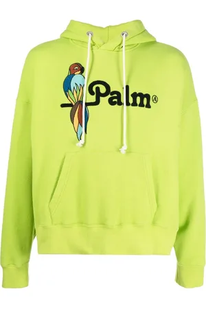 Palm Angels Hættetrøje med snoretræk og broderet design